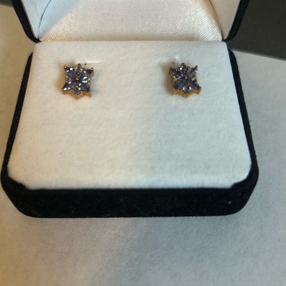 NWT TANZANITE EARRINGS